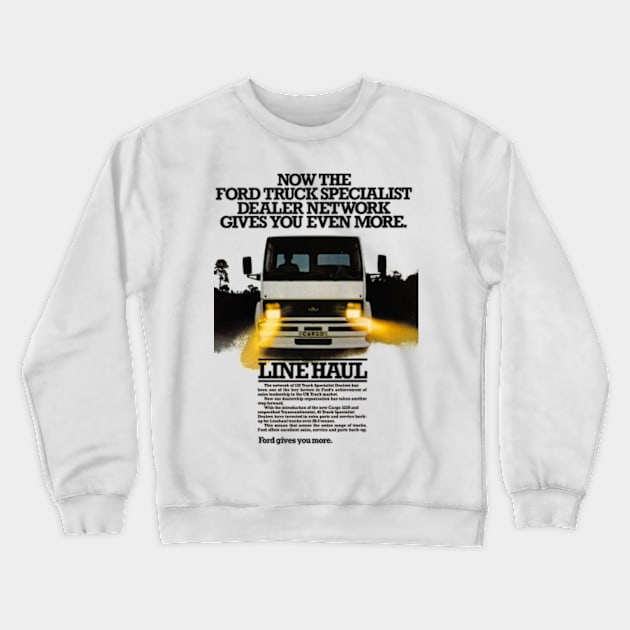 FORD CARGO - advert Crewneck Sweatshirt by Throwback Motors